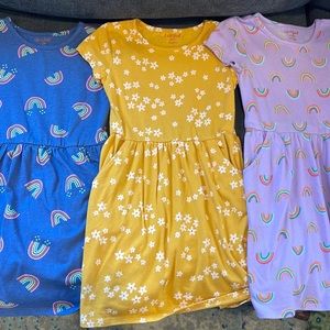 Three girls dresses from target -size 6/6x